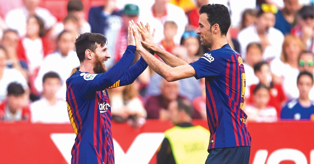 Busquets, Messi kembali bergabung di AS