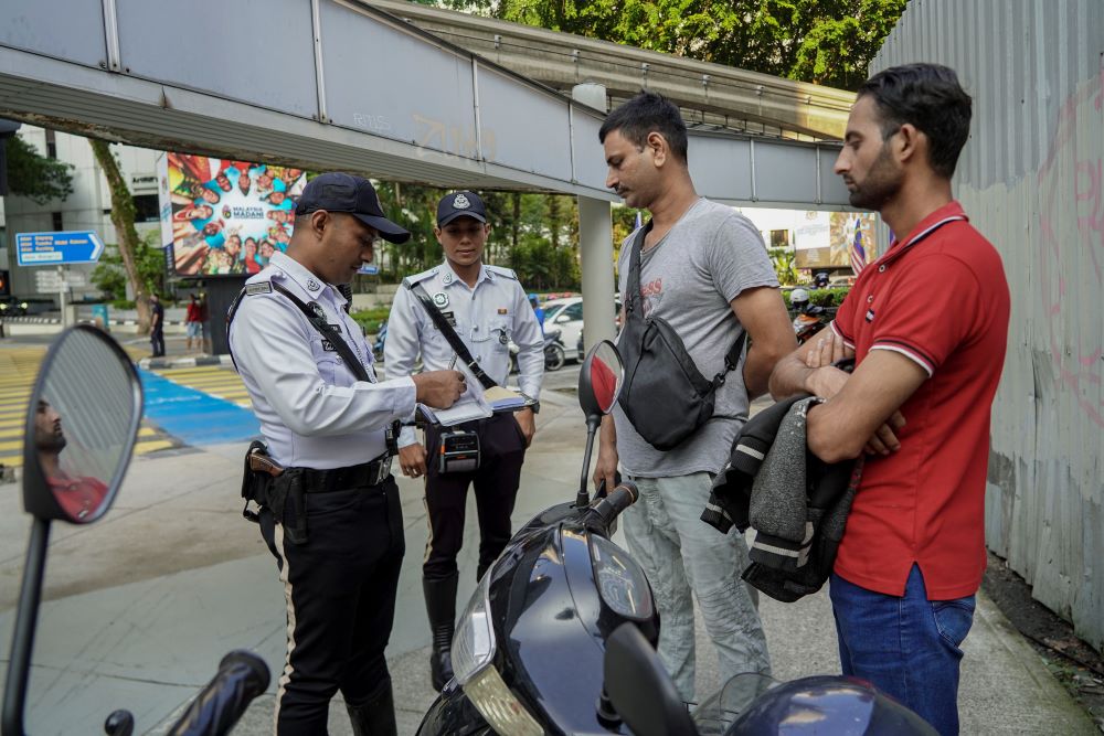 4,719 Saman Dikeluarkan Pada Op Hormat Undang-Undang Fasa 2