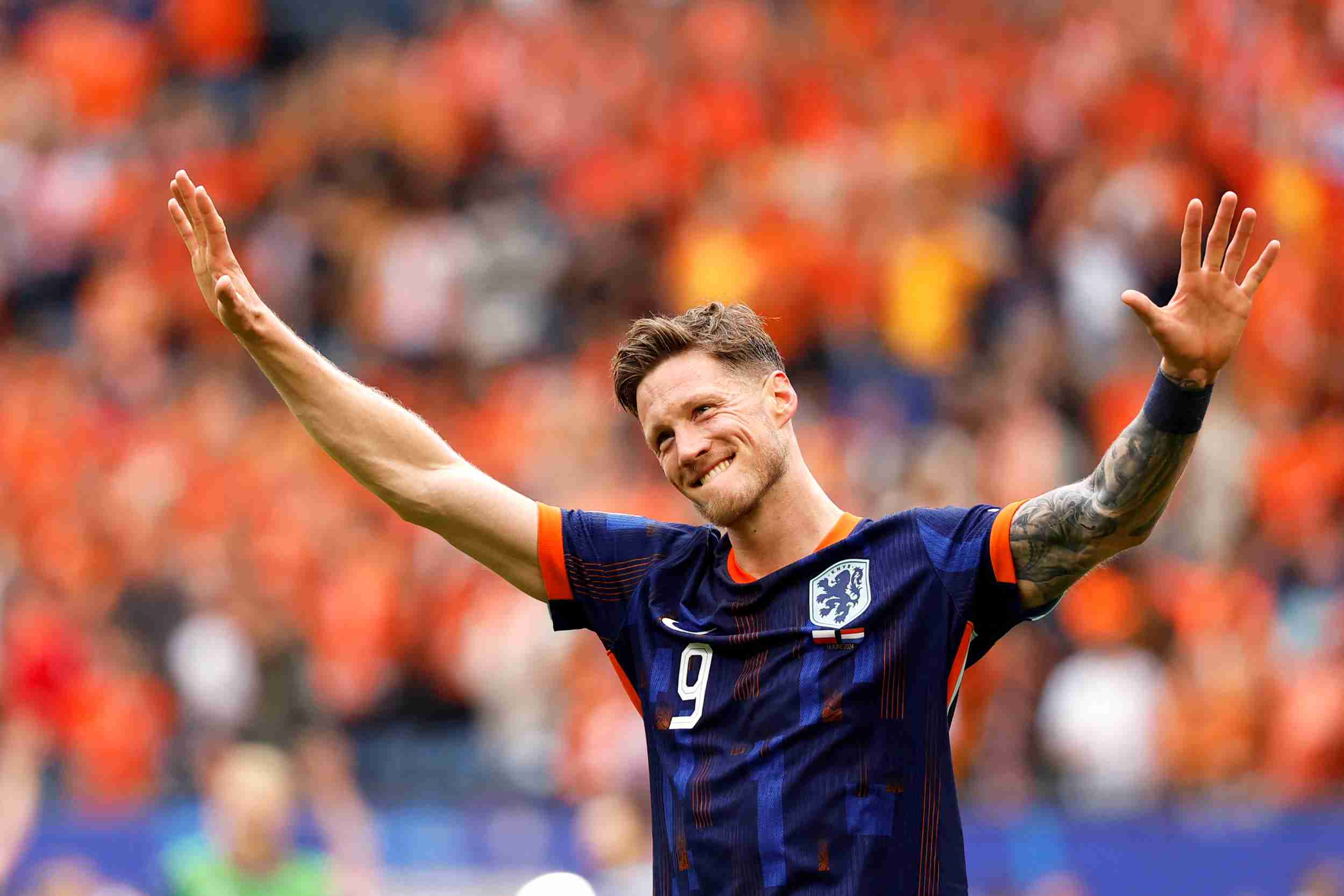 Weghorst hero Belanda