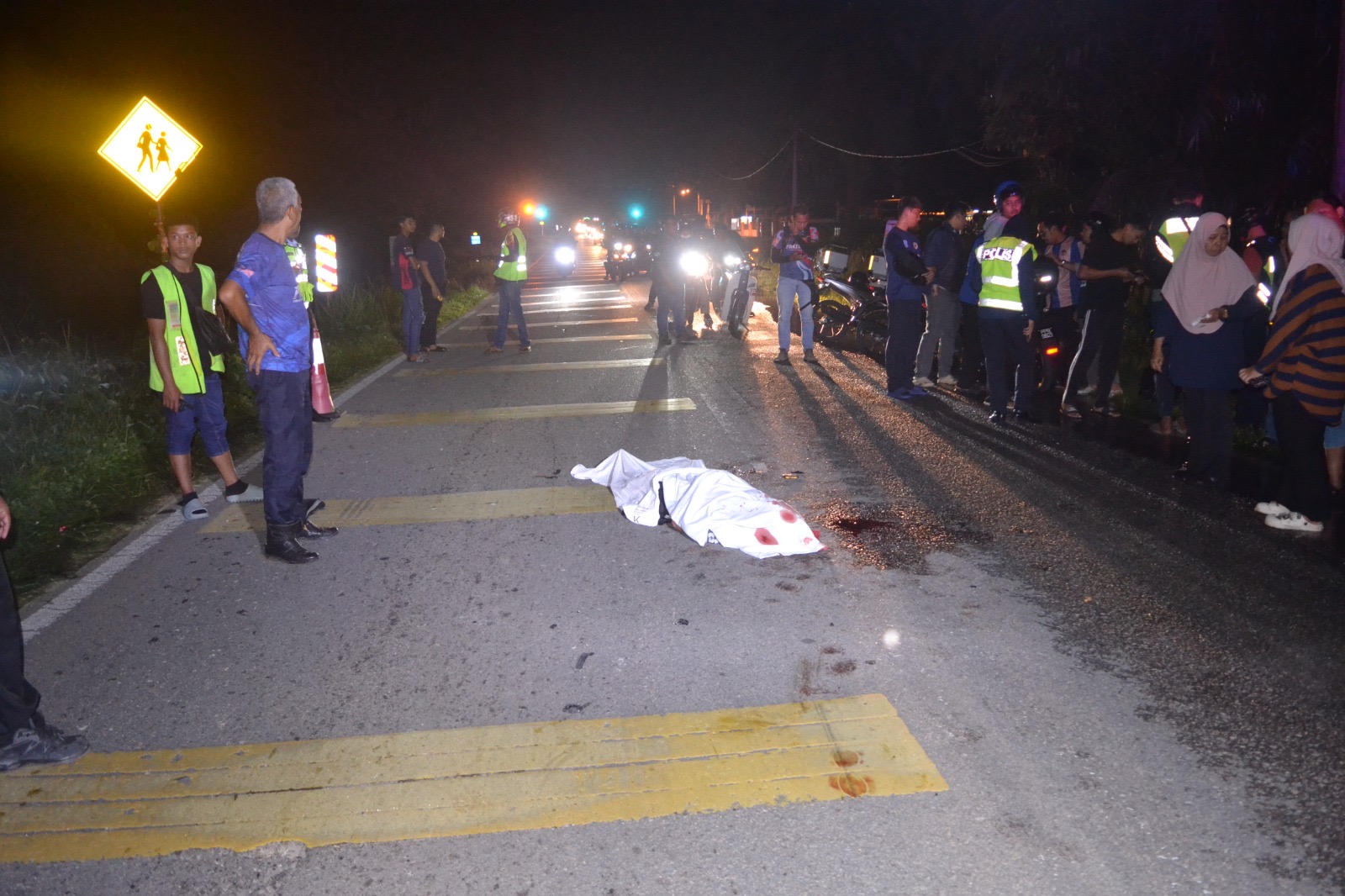 Polis cari pemandu kenderaan terlibat kemalangan langgar lari