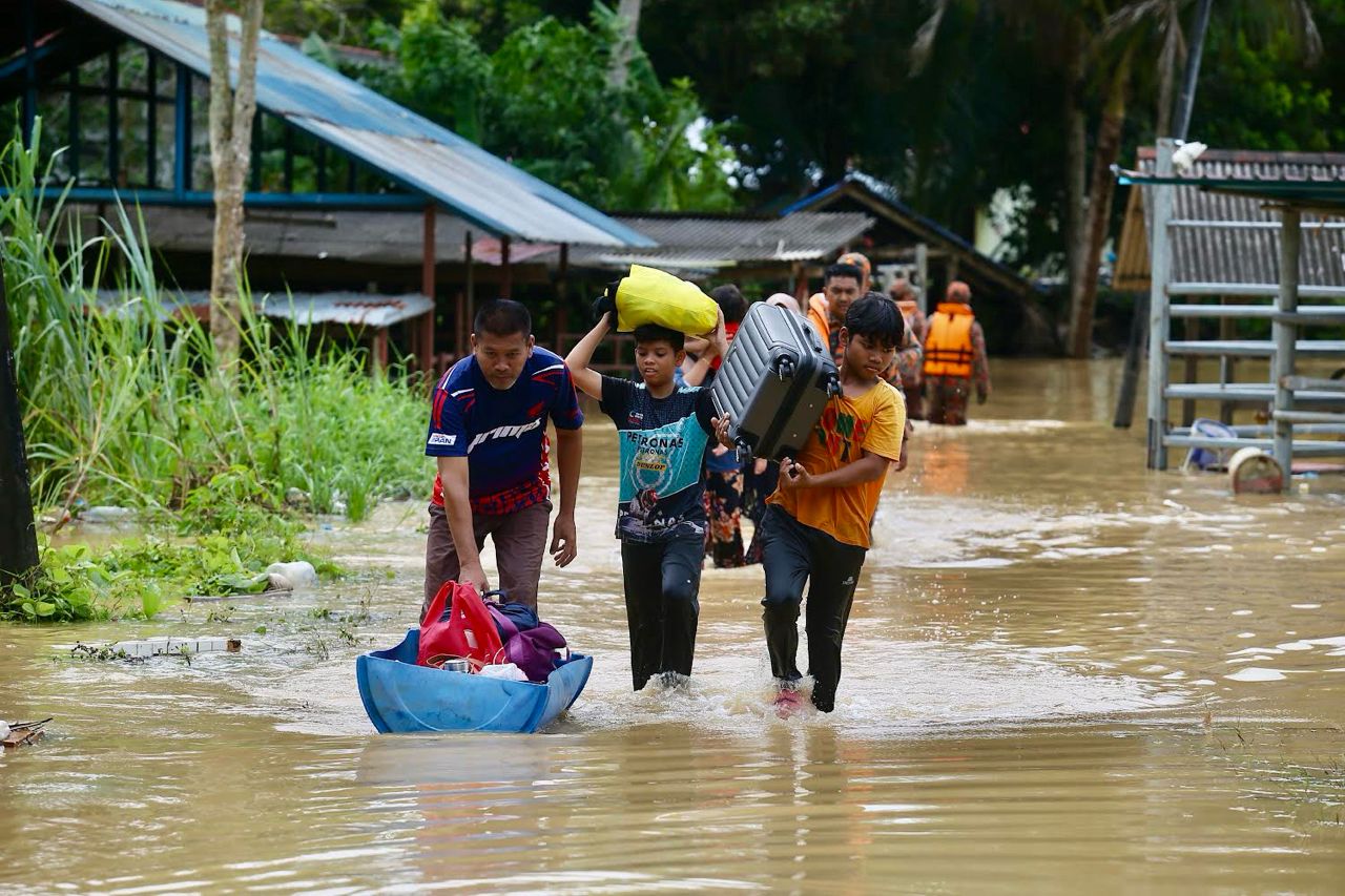 Mangsa banjir di Kedah melepasi 3,000 orang