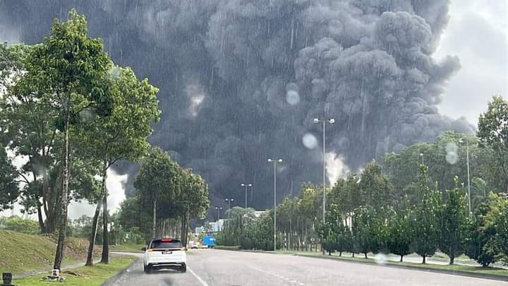 Kebakaran empat kilang tidak menyebabkan pencemaran