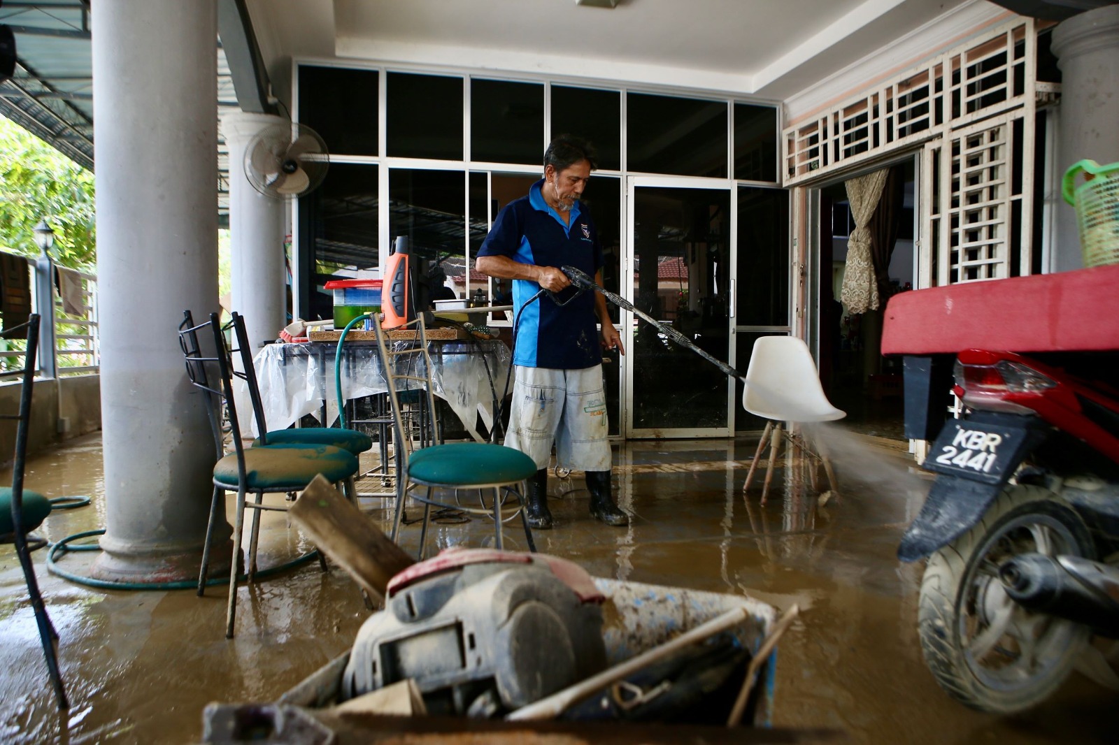 Jumlah mangsa banjir menurun 58,389 orang, 189 PPS masih aktif