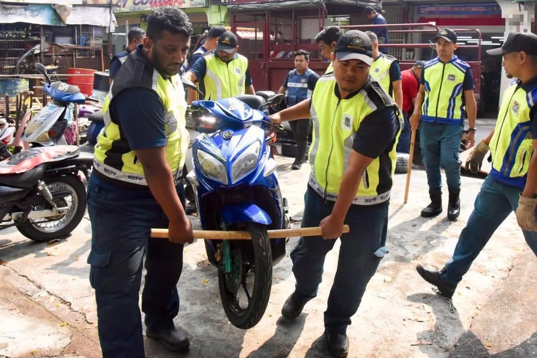 Langgar peraturan lesen, MBPP sita 30 motosikal