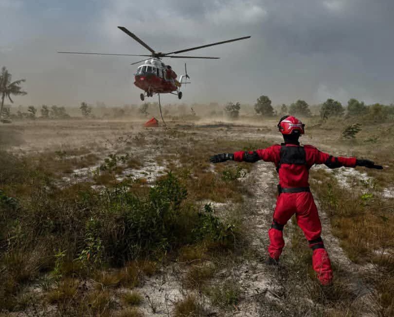 Operasi padam 176 hektar kebakaran hutan, ladang kelapa di Gebeng tamat sepenuhnya