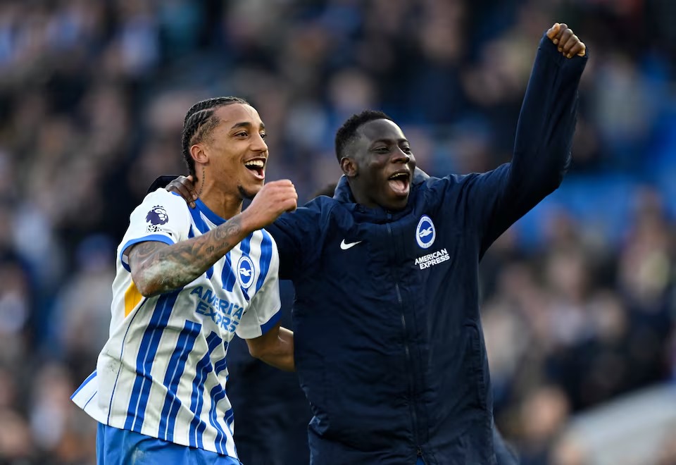 Penalti saat akhir Pedro bantu Brighton benam Fulham