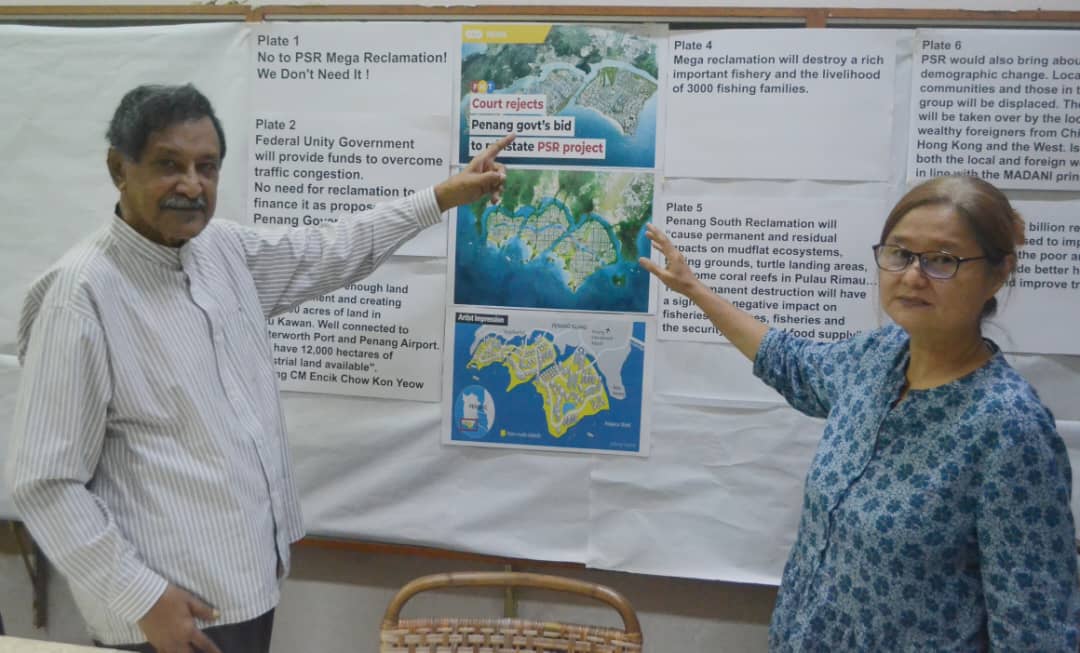 NGO rayu PM batalkan projek tambak laut PSI