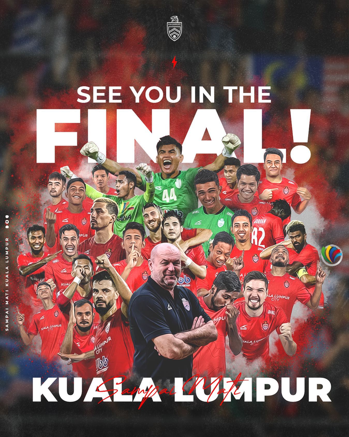 KL City Cipta Sejarah Layak Ke Final Piala AFC