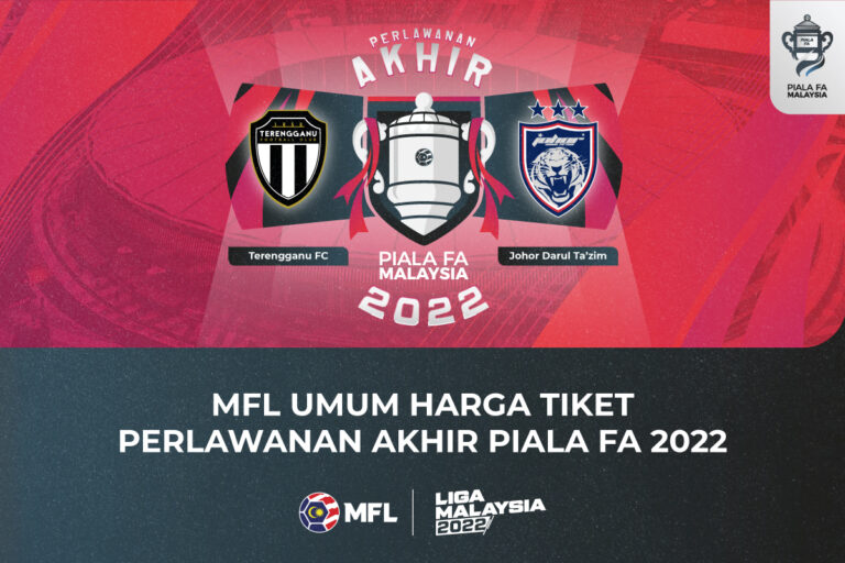 Tiket Final Piala FA 2022 Kekal Seperti Tahun Lalu