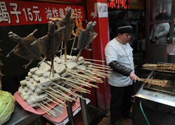 VIRUS Covid-19 dipercayai berasal dari hidupan liar yang dijual di pasar di Wuhan, China. – GAMBAR HIASAN/AFP