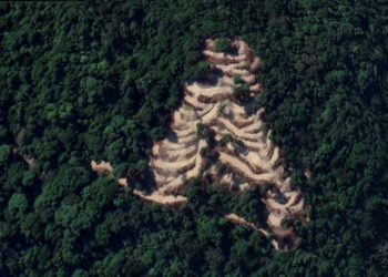 KEADAAN lereng bukit yang diteroka di Persiaran Sungai Emas 3, Batu Ferringhi, Pulau Pinang yang menimbulkan tanda tanya pelbagai pihak yang menggesa siasatan segera dijalankan.