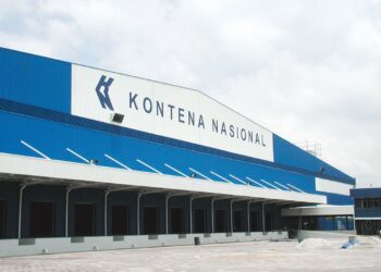 KONTENA Nasional merancang mengembangkan kedudukan dalam industri logistik. –GAMBAR HIASAN