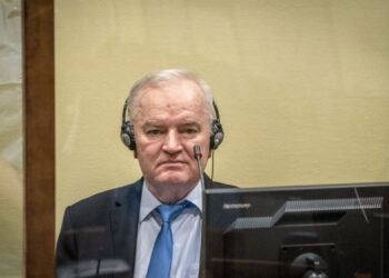 BEKAS komander tentera Serbia Bosnia, Ratko Mladic. - AFP