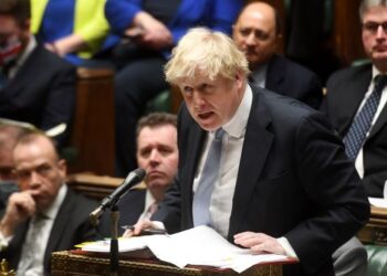 Perdana Menteri Britain, Boris Johnson. - AFP