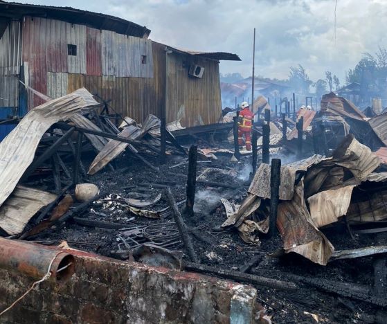 80 Penghuni Hilang Tempat Berteduh Rumah Musnah Terbakar