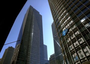 PEMANDANGAN Menara Milenium di San Francisco, California. –AFP