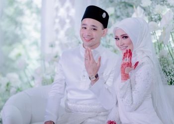 Ayda, Nabil melangsungkan pernikahan 
1 Januari lalu.