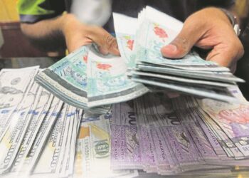 PRESTASI ringgit  turun naik didorong oleh persekitaran global terutama ekonomi Amerika Syarikat. - GAMBAR HIASAN