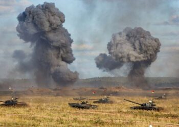 LATIHAN ketenteraan berskala besar, Zapad-2021 melibatkan ribuan anggota tentera Rusia dan Belarus di pangkalan Mulino di wilayah Nizhny Novgorod, timur
Moscow. – AFP