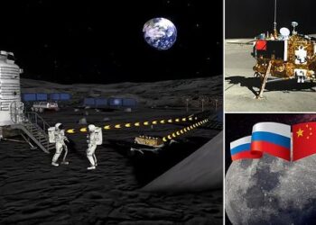 PEMBINAAN Stesen Penyelidikan Bulan Antarabangsa (ILRS) dijangka
bermula pada tahun 2026. – ROSCOSMOS