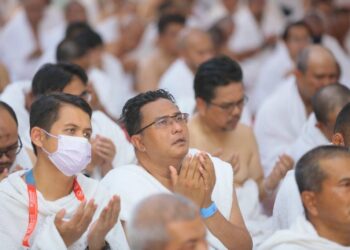 TIDAK sah ibadah haji tanpa wukuf di padang Arafah. - GAMBAR HIASAN