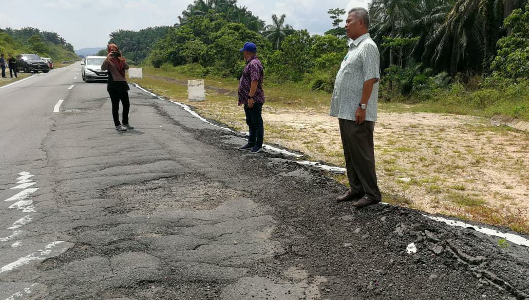 Ketengah baiki 1.7km jalan rosak 