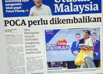 Laporan Utusan Malaysia 26 Julai 2023.