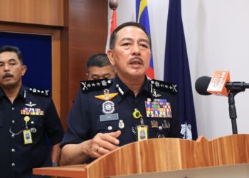 MUHAMAD Zaki Harun semasa sidang media  di Ibu Pejabat Polis Kontinjen (IPK) Kelantan, Kota Bharu, Kelantan hari ini-UTUSAN/KAMARUL BISMI KAMARULZAMAN