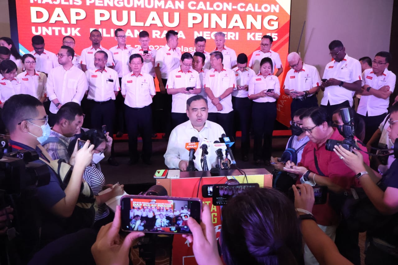 PRN: Gugur 7 penyandang di Pulau Pinang pastikan DAP kekal dinamik, relevan – Anthony