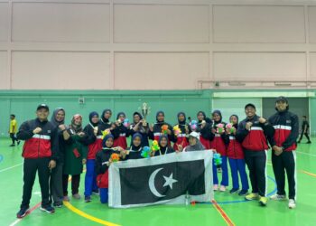 PEMAIN serta pengurusan bola jaring Terengganu cemerlang dalam Temasya Sukan Anak-Anak Yatim Se-Malaysia (SUKYA) 2023 yang berlangsung di Pulau Pinang.