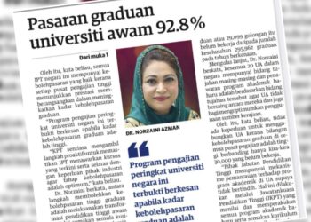 KERATAN laporan Utusan Malaysia.