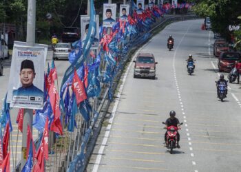 WALAUPUN pilihan raya negeri (PRN) baru-baru ini hanya melibatkan enam negeri, tetapi seluruh negara terasa bahangnya. – UTUSAN/FARIZ RUSADIO