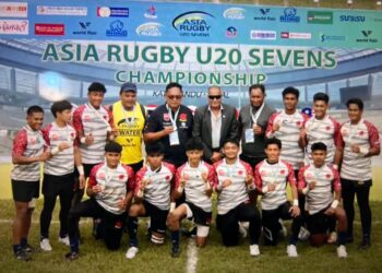 Malaysia naib juara Kejohanan Ragbi Asia B20 di Katmandu, Nepal.