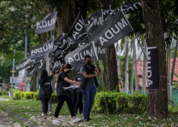 KEHADIRAN dan kehilangan MUDA tidak menambah dan melemahkan Kerajaan Perpaduan.