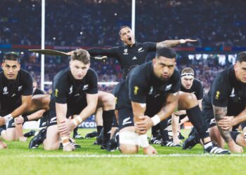 KEKALAHAN 13-27 kepada Perancis dalam aksi pembukaan minggu lalu mendorong All Blacks membuat sembilan pertukaran berdepan Namibia pada perlawanan kedua Ragbi Piala Dunia esok. – IHSAN ALL BLACKS