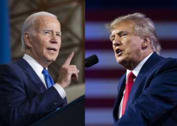 JOE Biden disifatkan terlalu tua untuk menjadi Presiden AS bagi tahun depan, manakala Donald Trump pula dikatakan tidak mempunyai mental yang sihat. - AGENSI