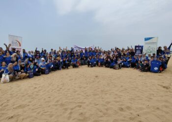 SERAMAI 461 orang sukarelawan menyertai aktiviti pembersihan pantai sempena Majlis Sambutan Hari Ozon Sedunia Peringkat Negeri Sembilan Tahun 2023 yang diadakan di Pantai Saujana, Port Dickson, hari ini.