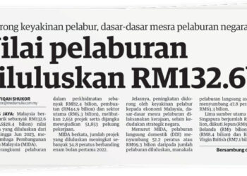 LAPORAN muka depan Utusan Malaysia 18 September 2023.