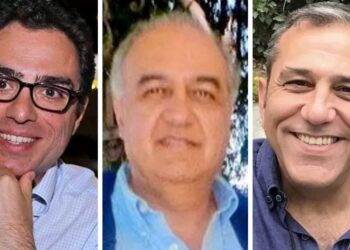 SIAMAK Namazi, Morad Tahbaz dan Emad Shargi.-AGENSI