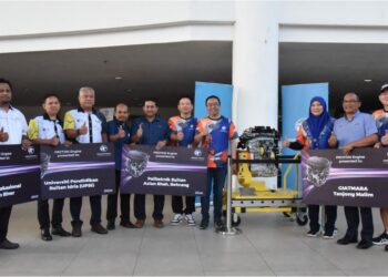 MAJLIS penyerahan enjin sumbangan Proton untuk memperkasa pendidikan teknikal di Perak.