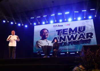 PROGRAM Temu Anwar adalah satu platform perjumpaan Anwar Ibrahim bersama anak muda di universiti. – UTUSAN/IQBAL HAMDAN