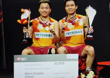 Aaron Chia dan Soh Wooi Yik menjuarai Kejohanan Badminton Terbuka Denmark 2023