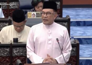 ANWAR Ibrahim membentangkan Belanjawan 2024 Malaysia Madani di Dewan Rakyat hari ini.