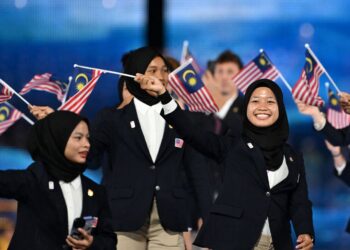 KONTINJEN Malaysia merangkul 32 pingat di Sukan Asia Hangzhou di China, baru-baru ini. – AFP