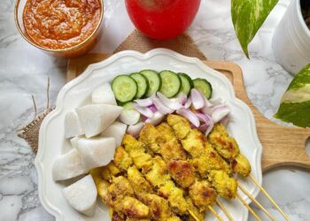 Sate ayam mudah disediakan