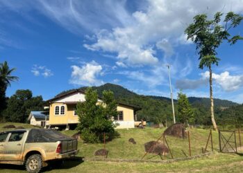 SEBUAH surau untuk kemudahan penduduk Orang Asli beragama Islam di Pos Gob, Gua Musang, Kelantan yang terbiar kerana tiada imam. – UTUSAN/AIMUNI TUAN LAH