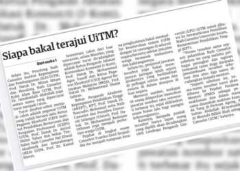 KERATAN laporan Utusan Malaysia.