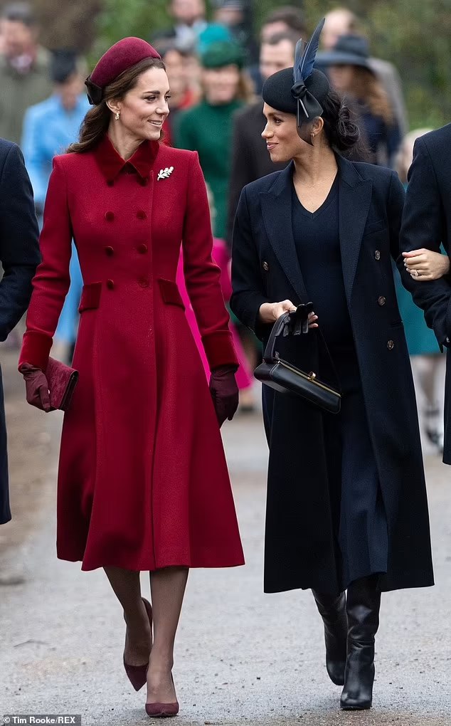 Kate Middleton, Meghan Markle empat tahun tak bercakap