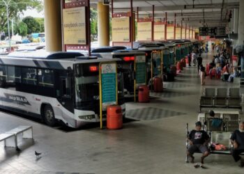 PROJEK naik taraf Pusat Pengangkutan Terminal 1, Seremban dijangka mengambil masa selama 18 bulan untuk disiapkan.-UTUSAN/MOHD. SHAHJEHAN MAAMIN.