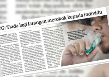 KERATAN laporan Utusan Malaysia.